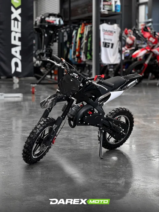 Darex Moto Питбайк детский DAREX, мощность 2кВт 2,72л.с Синий, 2,72 л