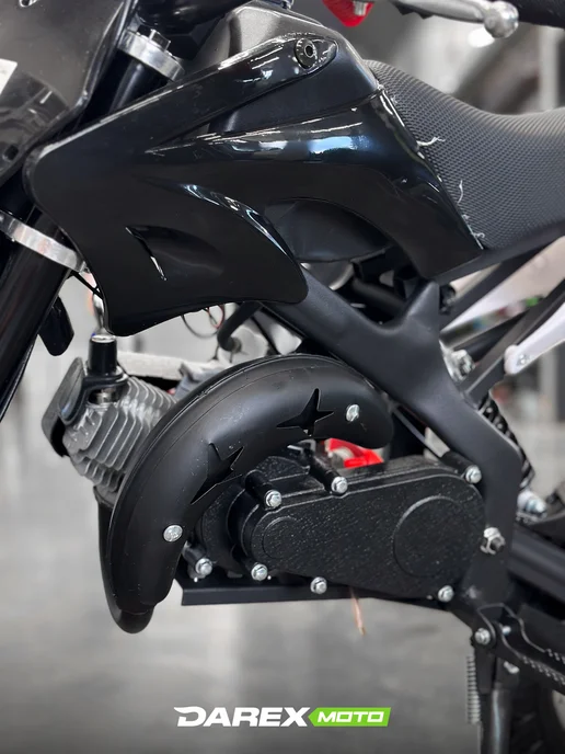 Darex Moto Питбайк детский DAREX, мощность 2кВт 2,72л.с Синий, 2,72 л, фото 7