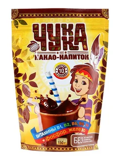 Какао-напиток Чукка 150 грамм ЭкоЛогика 399910996 купить за 204 ₽ в интернет‑магазине Wildberries