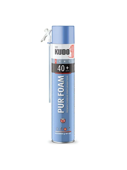 KUDO. Пена монтажная 900 гр, 900 г, фото 2