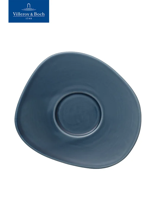 Villeroy & Boch Блюдце 16 см, Organic Turquoise, like, Премиум-Фарфор, голубой
