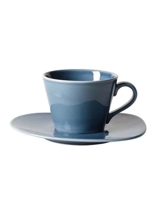Villeroy & Boch Блюдце 16 см, Organic Turquoise, like, Премиум-Фарфор, голубой, фото 2