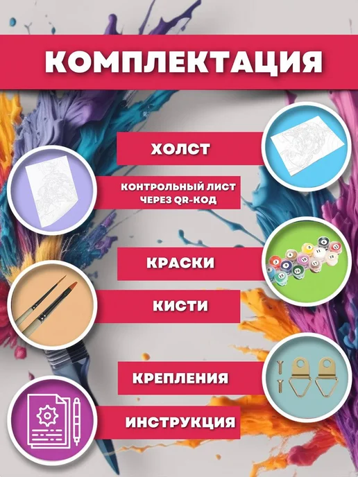 БУДЬ ХУДОЖНИКОМ Картина по номерам Разлитая Краска Абстракция Живопись, белый, фото 2