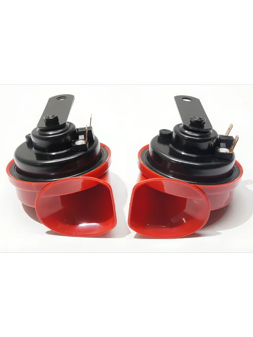 Звуковой сигнал 400 500Гц 12V red 110dB 012010851, красный, фото 2