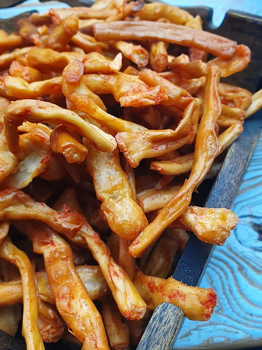 СнэкТорг «Сыр жареный» воздушный со вкусом чеснока 0,5 кг, 0,5 кг, фото 2
