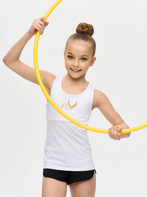 SETGYM Обруч гимнастический аналог Sasaki 80см, оранжевый, фото 7