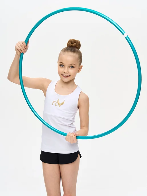 SETGYM Обруч гимнастический аналог Sasaki 60см, зеленый, фото 7