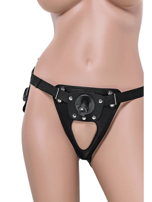 RealStick Strap-On by TOYFA Трусики для страпона Onyx, черный, фото 2