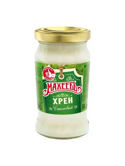 МахеевЪ Хрен Столовый 140 г, 6 шт, 190 г, фото 2