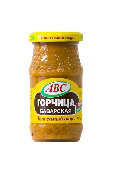 АВС Горчица Баварская 160 г, 3 шт, 160 г, 3 шт, фото 2