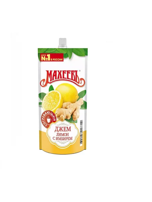 МахеевЪ Джем Лимонный, стакан 400 г, 300 г, 6 шт, фото 3