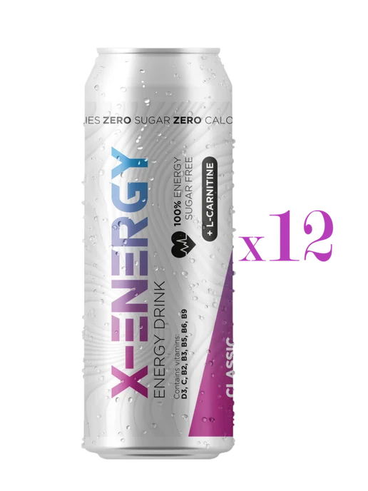 X-Energy Энергетический напиток 12шт 450мл Классический, 12 шт, 450 мл