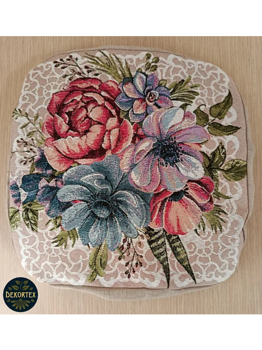 DEKORTEX Набор чехлов на табурет Загадка 1 (33х33 см) - 2шт, 33x33 см, 4 шт, фото 6