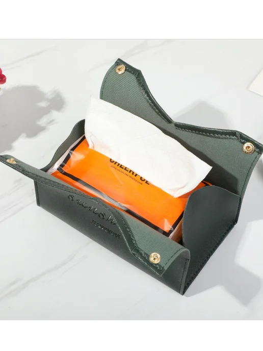 SmirreShop Салфетница органайзер для салфеток, зеленый, фото 4