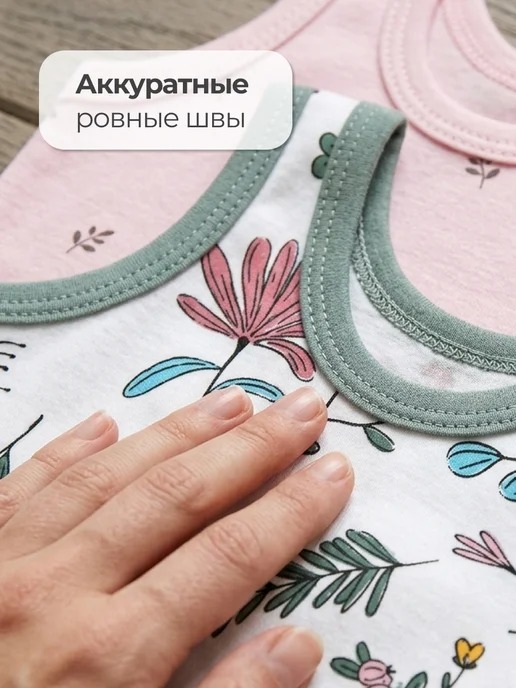 Эскимо. Майка детская бельевая, набор 2 шт, 2 шт, фото 7