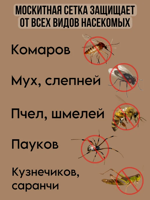 Москитная сетка на окно самоклеящаяся 95*115, 95x115, фото 2