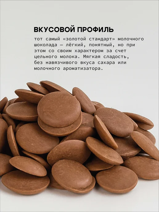 BON TASTY Шоколад кондитерский молочный Milk 34% 1 кг, 500 г, фото 5