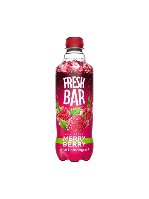 Fresh Bar Merry Berry, газированный напиток 6 шт х 0,48 л, 6 шт, 480 мл, фото 2