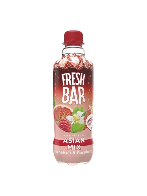 Fresh Bar Asian Mix, газированный напиток 6 шт х 0,48 л, 6 шт, 480 мл, фото 2