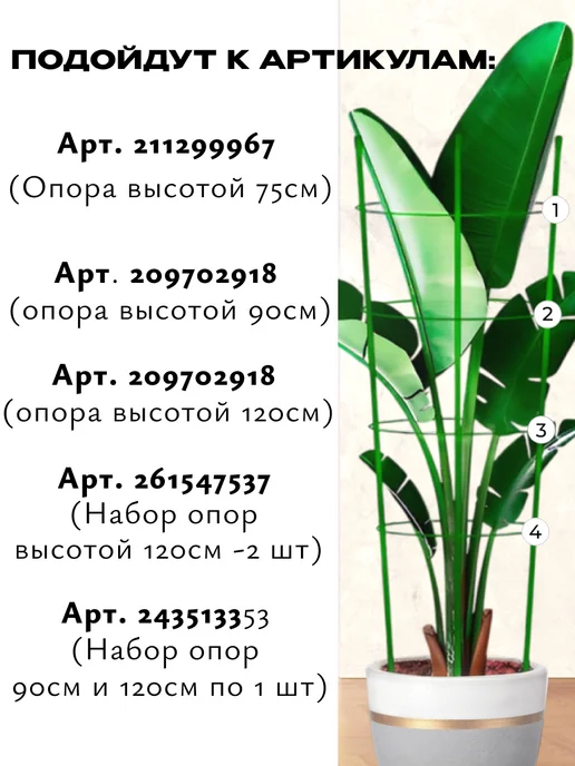 VOSADULI Запчасти к опорам для растений, зеленый, фото 2