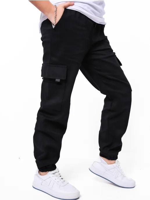 Mirgul shop Джоггеры джинсовые для мальчика, вариант, фото 5