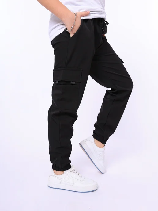 Mirgul shop Джоггеры джинсовые для мальчика, вариант, фото 7