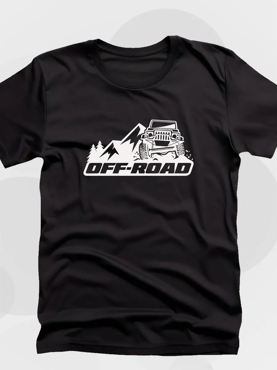 футболка off-road — там, где заканчиваются дороги