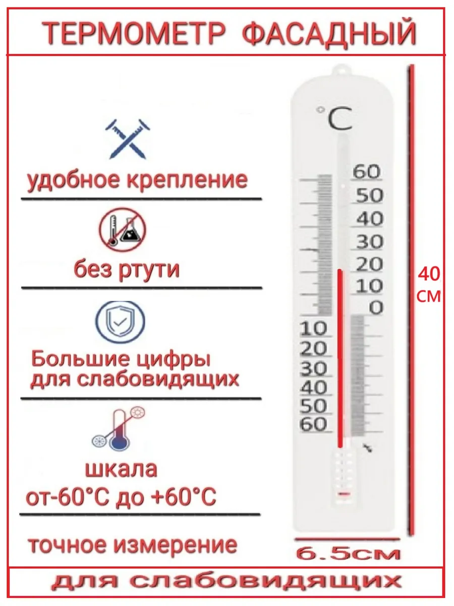 Термометр садовый