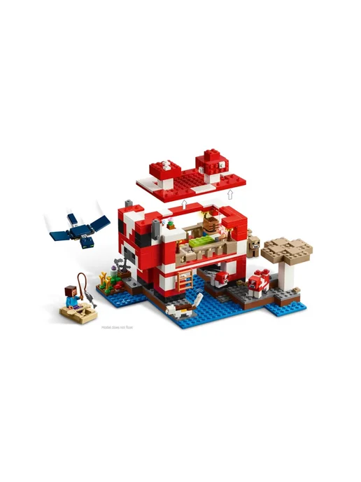 LEGO Конструктор Minecraft 21270 Грибной домик, зеленый, фото 4