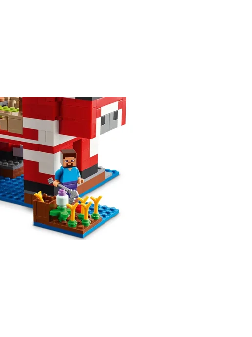 LEGO Конструктор Minecraft 21270 Грибной домик, зеленый, фото 6