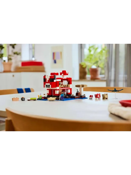 LEGO Конструктор Minecraft 21270 Грибной домик, зеленый, фото 8