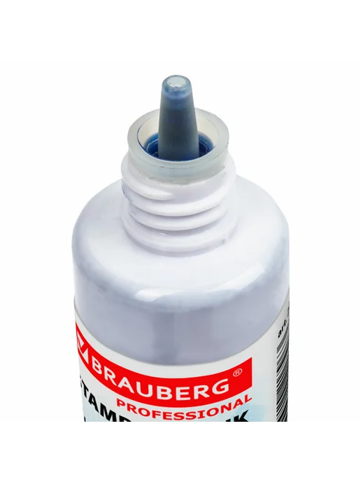 Brauberg (2 штуки) - Краска штемпельная 30 мл, синяя, арт. 227981, 30 мл, фото 3