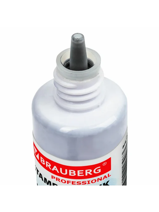 Brauberg (8 штук) - Краска штемпельная 30 мл, черная, арт. 227983, 30 мл, фото 3