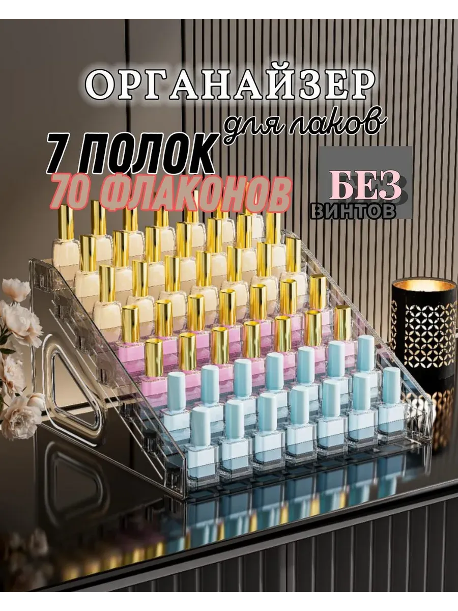 Органайзер для лаков для ногтей