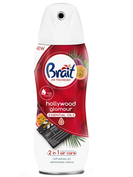 BRAIT Освежитель воздуха сухая формула Hollywood Glamour, 300мл, 300 мл