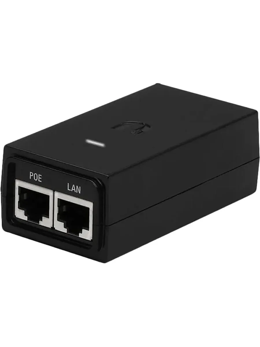 PoE-инжектор Ubiquiti 24В 0.5А для сетевых устройств
