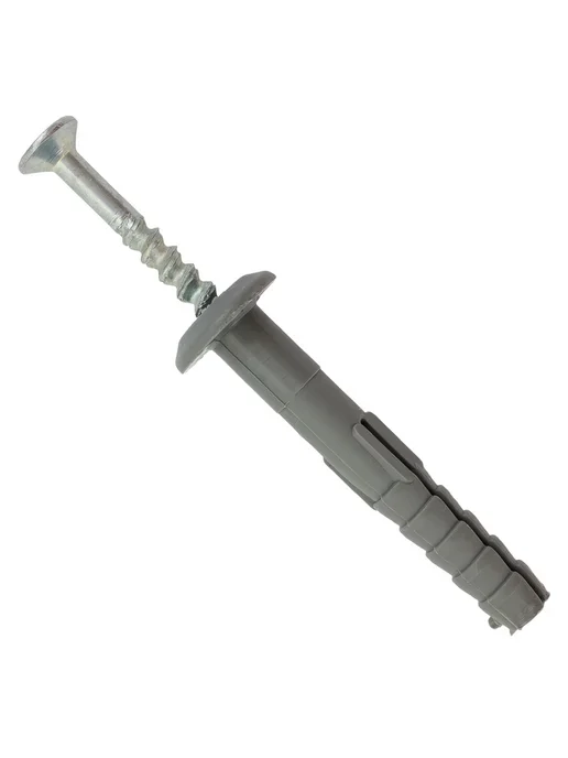 neutral Дюбель гвоздевой 6x40Г для бетона (гриб, 100шт. упак.), 6x40, 40 г, фото 2