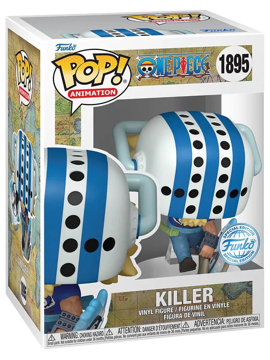Фигурка Funko POP! Animation One Piece Killer (Exc) Фигурка Funko POP! Animation One Piece Killer (Exc)