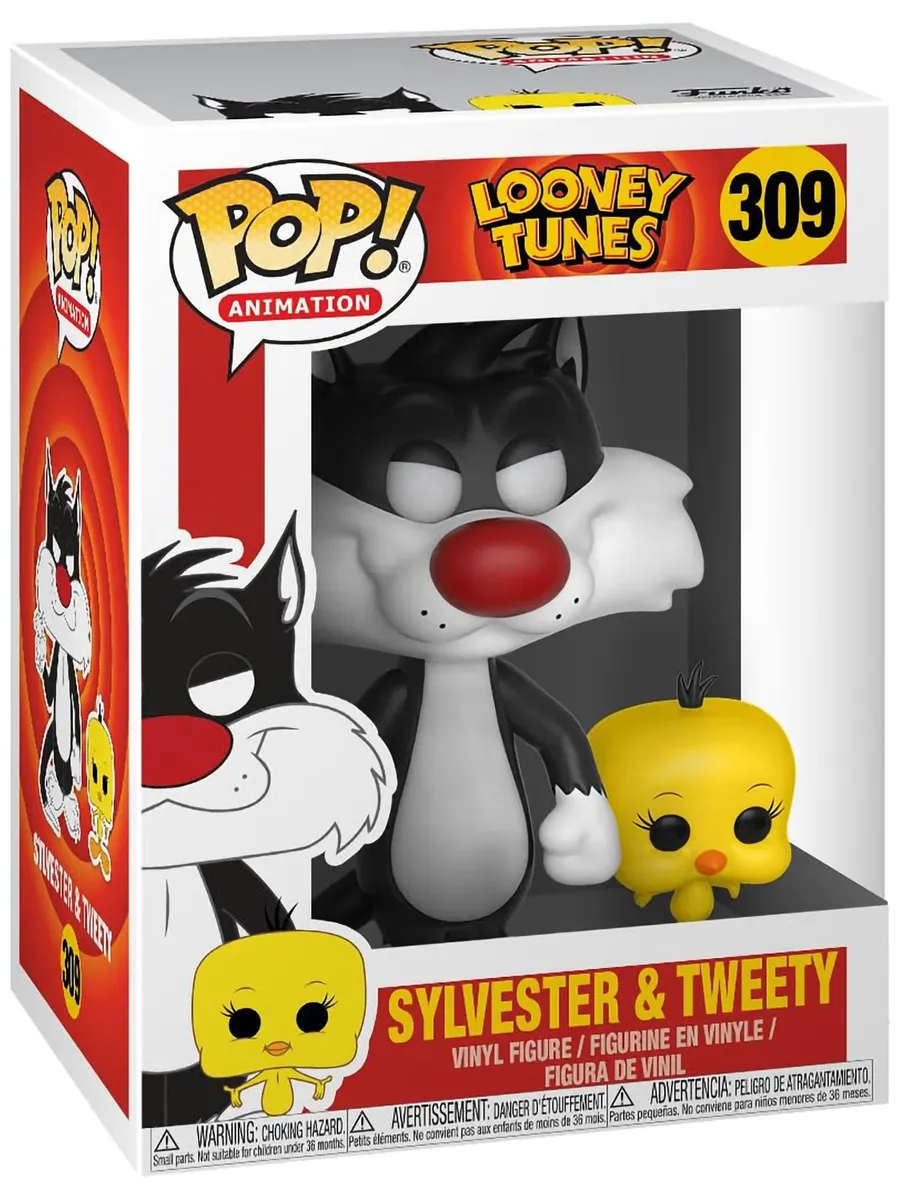 Фигурка Funko POP! Animation Looney Tunes Sylvester & Tweety