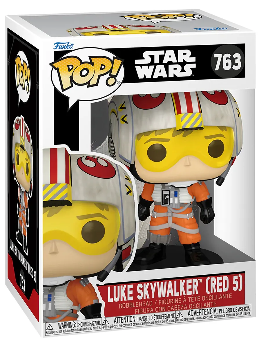 Фигурка Funko POP! Bobble Star Wars Luke Skywalker Red 5