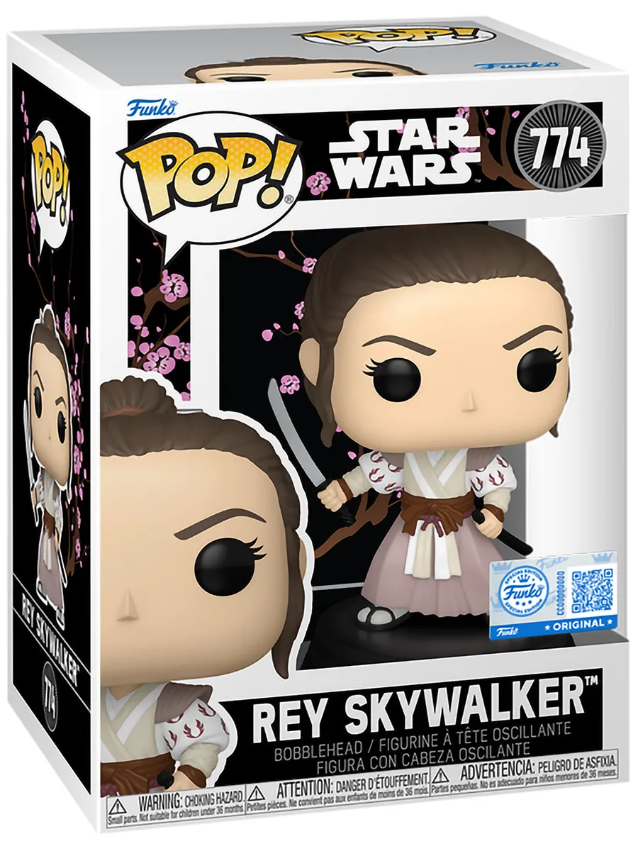 Фигурка Funko POP! Bobble Star Wars Rey Skywalker