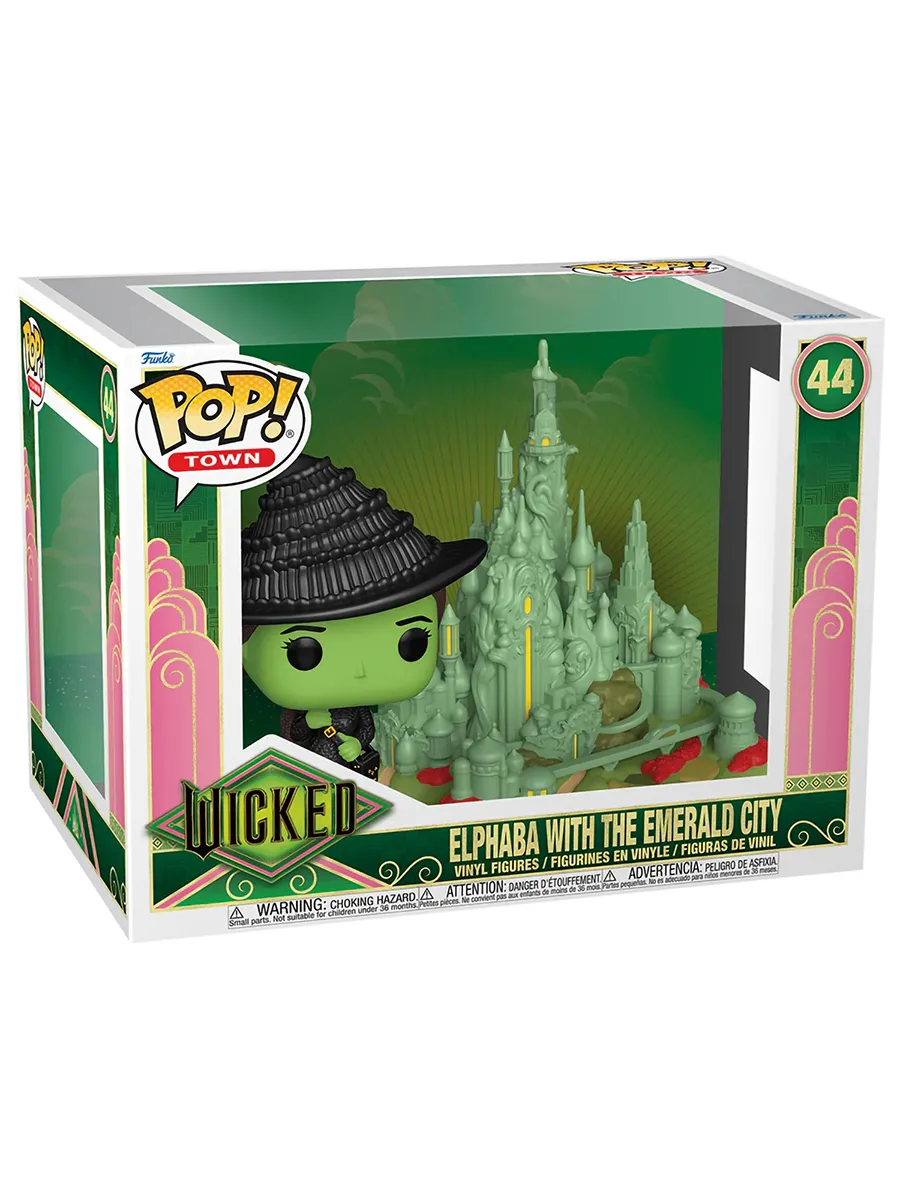 Фигурка Funko POP! Town Wicked Elphaba w/Emerald City
