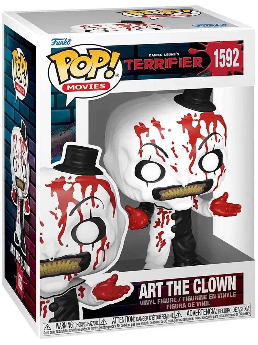 Фигурка Funko POP! Movies Terrifier Art the Clown (Bloody)