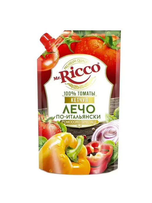 Mr. Ricco Кетчуп Лечо по-итальянски 300 г 2 шт, 300 г, 2 шт, фото 2