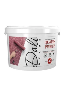 Грунтовка акриловая адгезионная Quartz Primer белая 6кг Dali-Deсor 402348426 купить за 1 297 ₽ в интернет‑магазине Wildberries