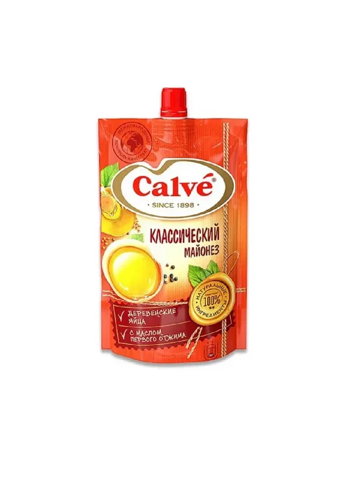 Calve Майонез Кальве «Классический» 50%, 3 упаковки по 700 гр, 700 г, 2 шт, фото 2