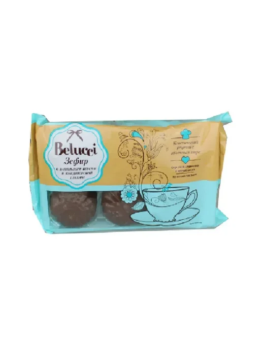 BELUCCI Зефир в кондитерской глазури, 380г, 2 шт, 380 г, фото 2
