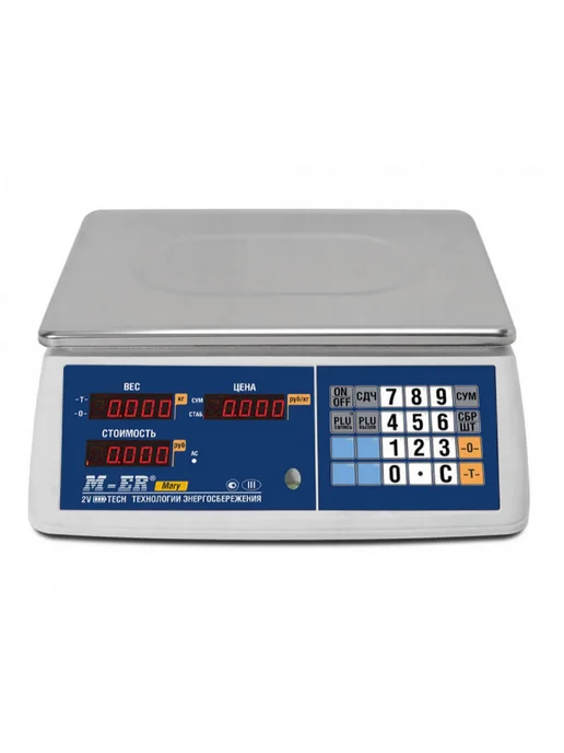 Mertech Торговые настольные электронные весы 32 кг для метизов, 32 кг, фото 2