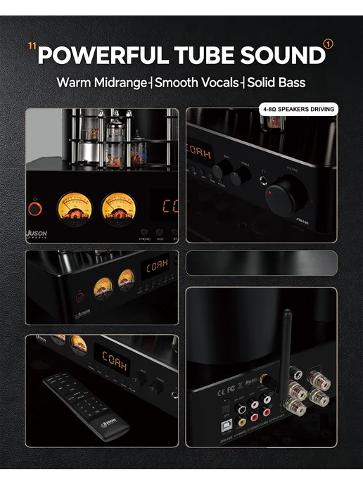 JUSONAUDIO Ламповый усилитель Juson Audio JTA100 мощностью 200 Вт, 200 Вт, фото 8