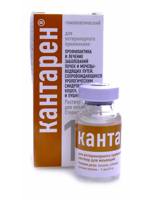 Хелвет Кантарен Раствор для инъекций, МКБ, 10 мл, 10 мл, фото 2